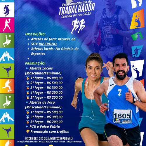 evento: CORRIDA DO TRABALHADOR  DE NOVA CRUZ 